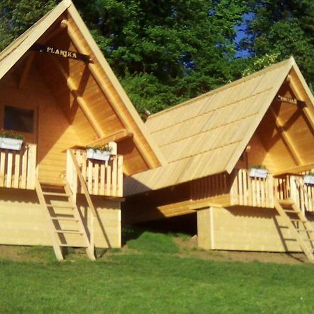 فيلا Hraseفي Farmglamping Planika - Encijan المظهر الخارجي الصورة